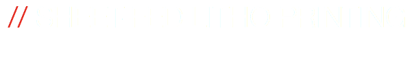 // SHEET-FED LITHO PRINTING